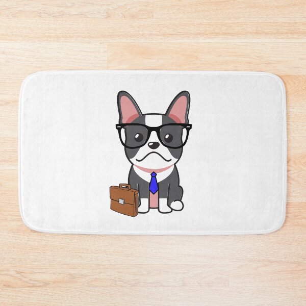 Item preview, Funny French Bulldog is off to work designed and sold by Pet Station.