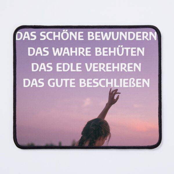 Item preview, The soul of man is a flower of the world - waldorf school rudolf steiner anthroposophy designed and sold by DOM-Shop.