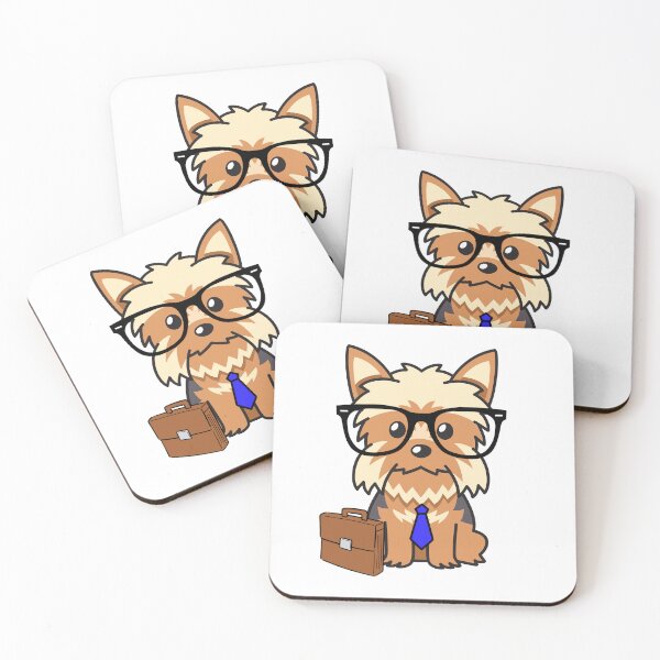 Item preview, Funny Yorkshire Terrier is off to work designed and sold by Pet Station.