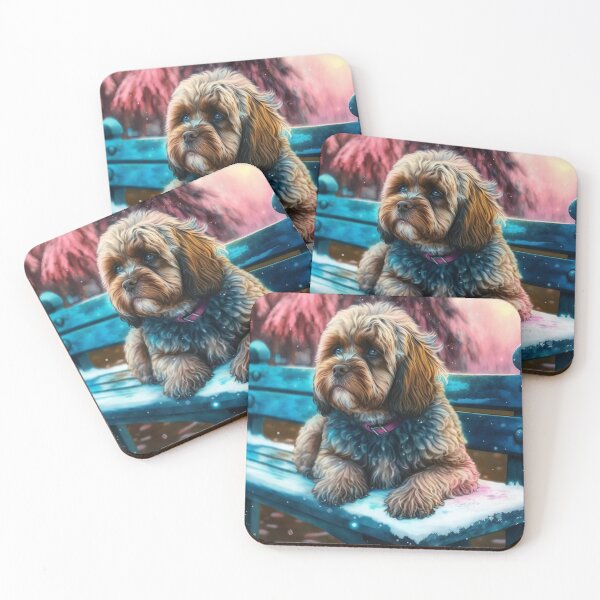 Item preview, Cavoodle In The Park designed and sold by Nocturne  Paws.
