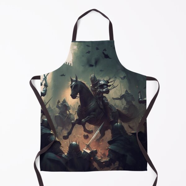 Item preview, Medieval Knight Horseback Epic Battle - Fantasy Art designed and sold by FantasyFusion.