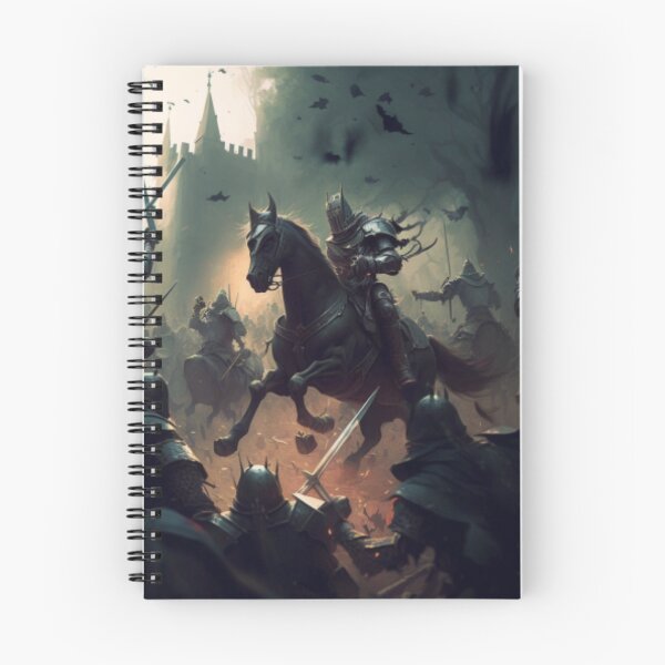 Item preview, Medieval Knight Horseback Epic Battle - Fantasy Art designed and sold by FantasyFusion.