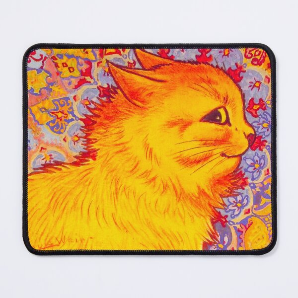 Item preview, HD LOUIS WAIN - Cat Profile designed and sold by Go Logo Designs.