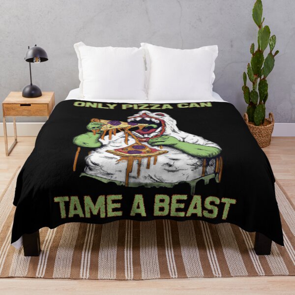 Item preview, Only pizza can tame a beast designed and sold by SidTastic .