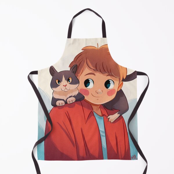 Item preview, Boy with his cat designed and sold by Aga Maszota.