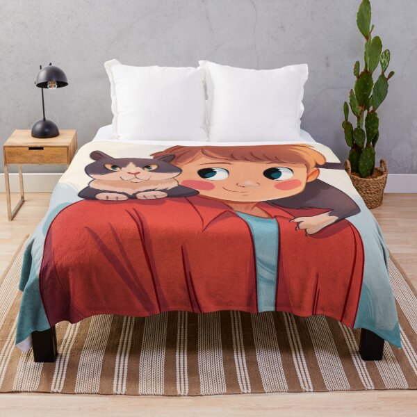 Item preview, Boy with his cat designed and sold by Aga Maszota.