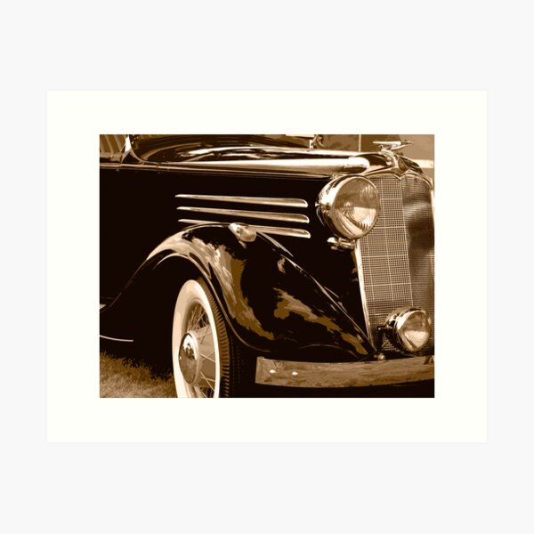 '34 Vauxhall BX Roadster Art Print