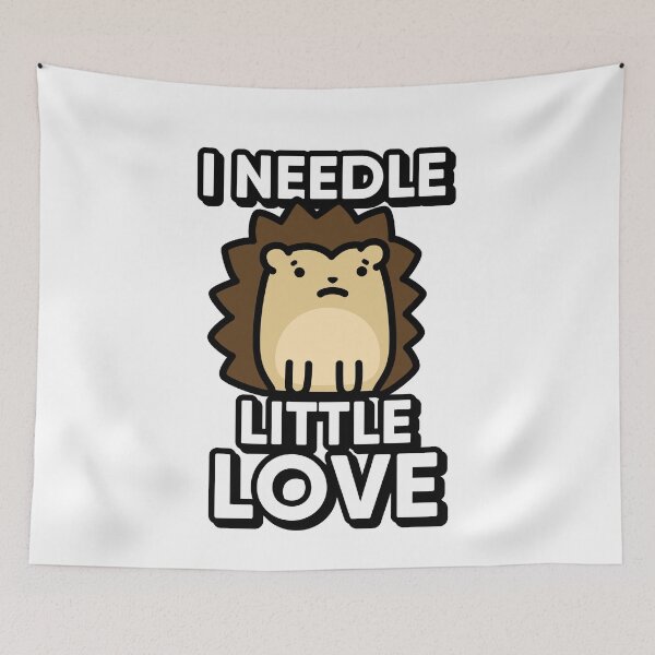 Item preview, I Needle Little Love Hedgehog designed and sold by RiciPaneto.
