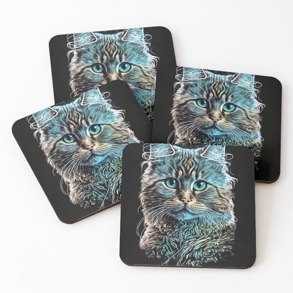 Item preview, Ai Generated Cat Inspired Design designed and sold by Playfullprints.