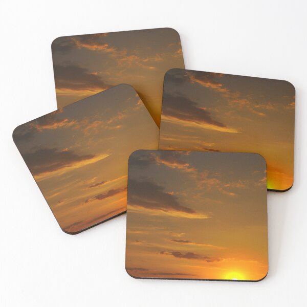 Item preview, Orange Clouds Sunset designed and sold by Burnout (⌣_⌣).