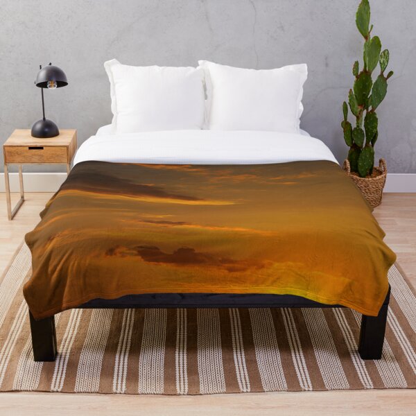 Item preview, Orange Clouds Sunset designed and sold by Burnout (⌣_⌣).