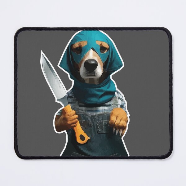 Item preview, Dog With Knife designed and sold by DFY-studio.