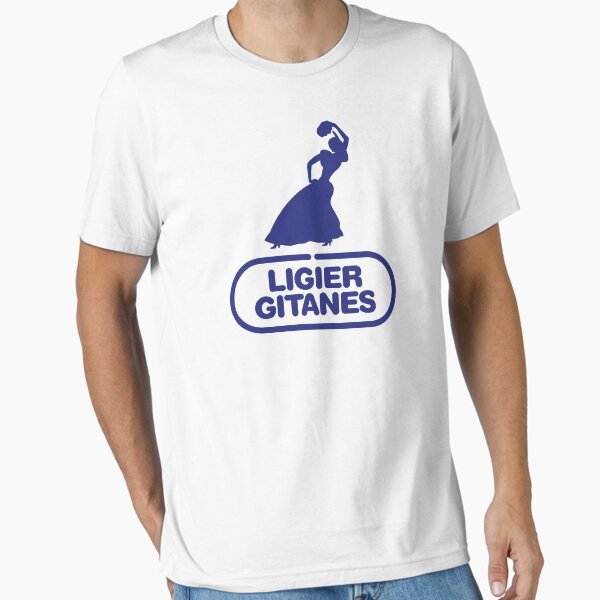 Item preview, Ligier Gitanes F1 team logo 1975-1980 'Gypsy dancer' - Dark blue print designed and sold by retropetrol.