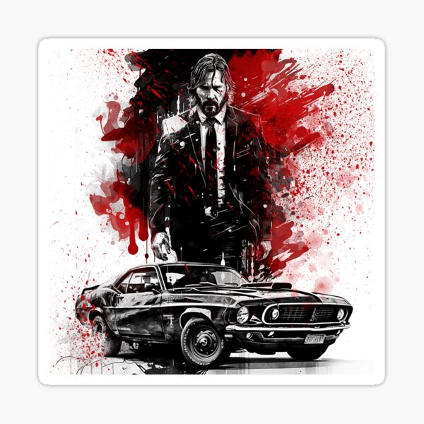 John Wick Sticker