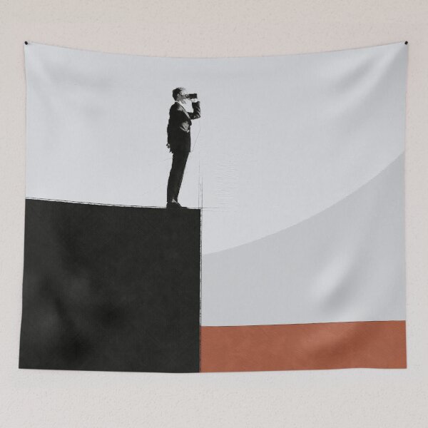 Item preview, Looking through binoculars 2 designed and sold by Underdott.