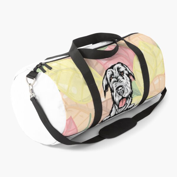 Item preview, Cute Irish Wolfhound peeking dog designed and sold by TheresPawprints.