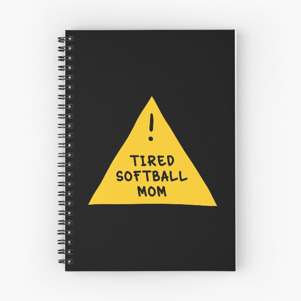 Item preview, ⚠️ Tired Softball Mom ⚠️ designed and sold by orlumbuspirate.