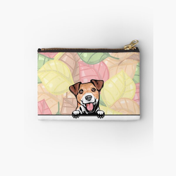 Item preview, Cute Jack Russell Terrier peeking dog designed and sold by TheresPawprints.