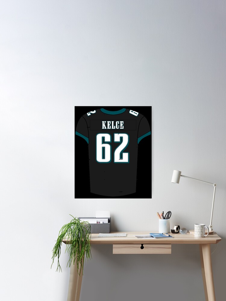 Jason Kelce Alternate Jersey Poster for Sale by designsheaven