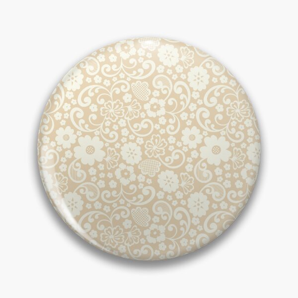 Item preview, swedish kurbits Scandinavian folkart dala horse traditional vintage rosemaling beige cream designed and sold by blomastudios.