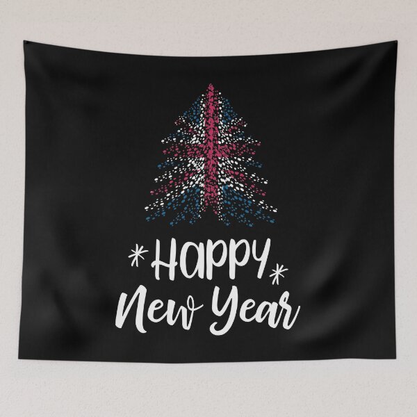 Item preview, Christmas tree and UK flag designed and sold by sashica.