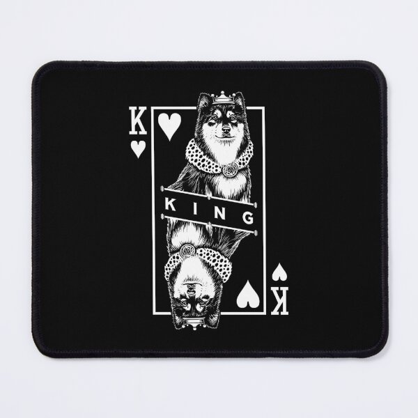 Item preview, Finnish Lapphund King Of Hearts Funny Dog Lover Pop Art designed and sold by GrandeDuc.