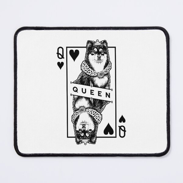 Item preview, Finnish Lapphund Queen Of Hearts Funny Dog Lover Pop Art designed and sold by GrandeDuc.