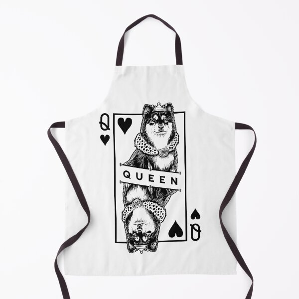 Item preview, Finnish Lapphund Queen Of Hearts Funny Dog Lover Pop Art designed and sold by GrandeDuc.