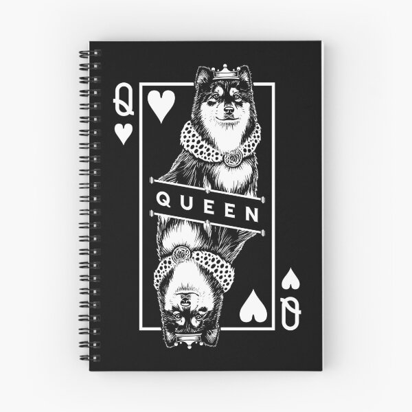 Item preview, Finnish Lapphund Queen Of Hearts Funny Dog Lover Pop Art designed and sold by GrandeDuc.
