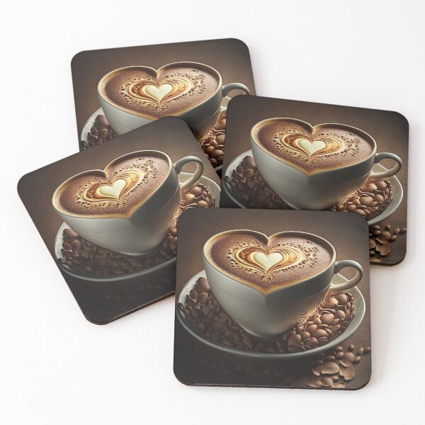 Item preview, Coffee splash artwork - lighting and splash wallart, printart, canvas and poster 24 designed and sold by jetaiart.