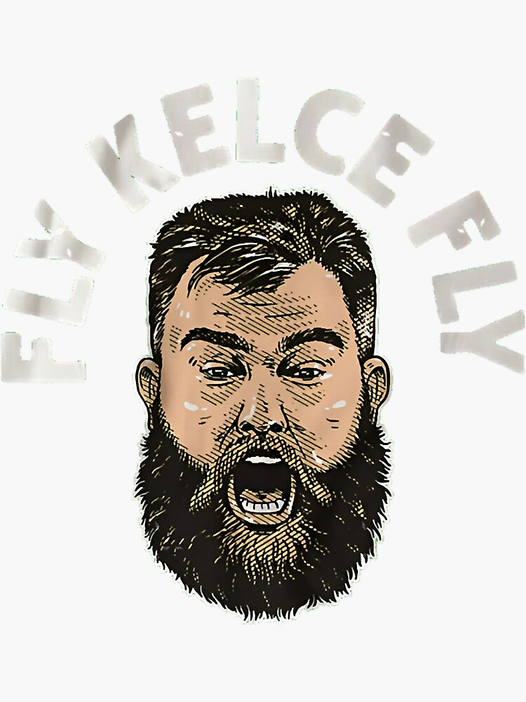 Jason Kelce Jersey  Sticker for Sale by NewesZone