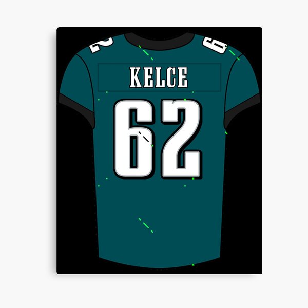 Jason Kelce Signed Framed Philadelphia Eagles Black Nike Football