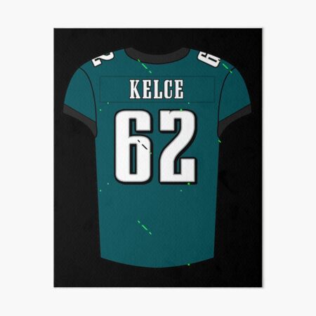 Jason Kelce Home Jersey Canvas Print for Sale by designsheaven