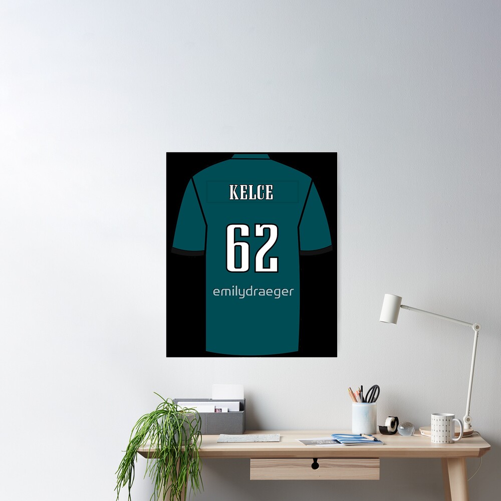 Jason Kelce Jersey Poster for Sale by NewesZone