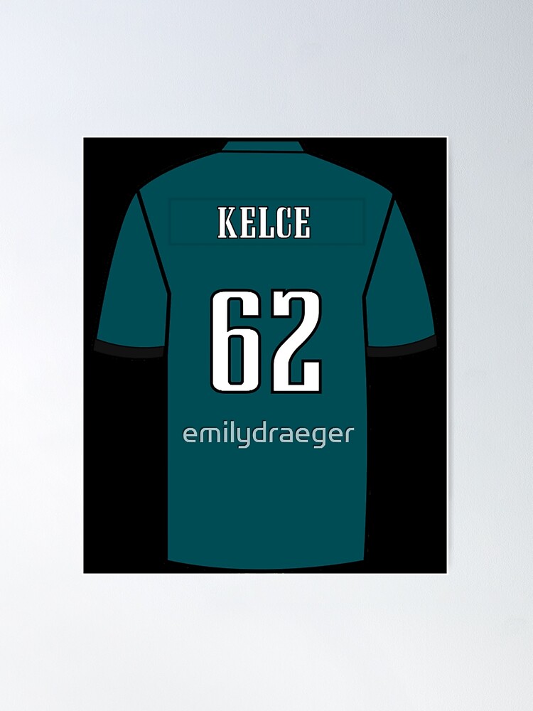 Jason Kelce Jersey' Poster for Sale by NewesZone