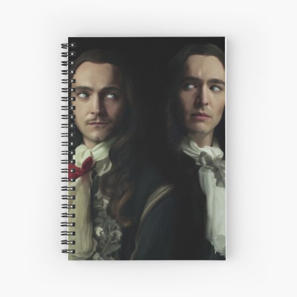 Louis and Philippe Spiral Notebook