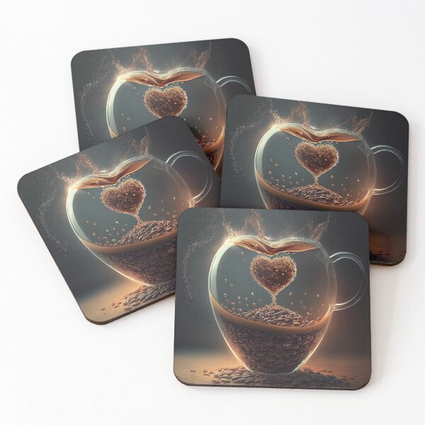 Item preview, Coffee splash artwork - lighting and splash wallart, printart, canvas and poster 25 designed and sold by jetaiart.