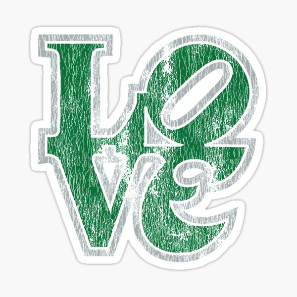 Philadelphia Eagles Retro Round - Sticker