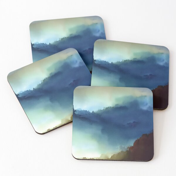 Item preview, Foggy mountains - waterworks designed and sold by Jaroslav Hubert.