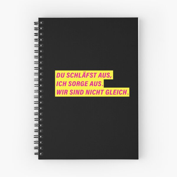 Item preview, YOU SLEEP IN, I'LL TAKE CARE OF. WE ARE NOT THE SAME | Free Democratic Party design designed and sold by Drecksseite.