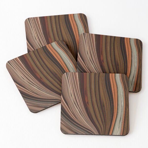 Item preview, Shades of Wood Abstract Art designed and sold by beyondrainbows.