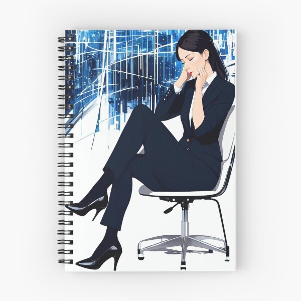 Aperçu de l'œuvre Office girl créée et vendue par Andee K.