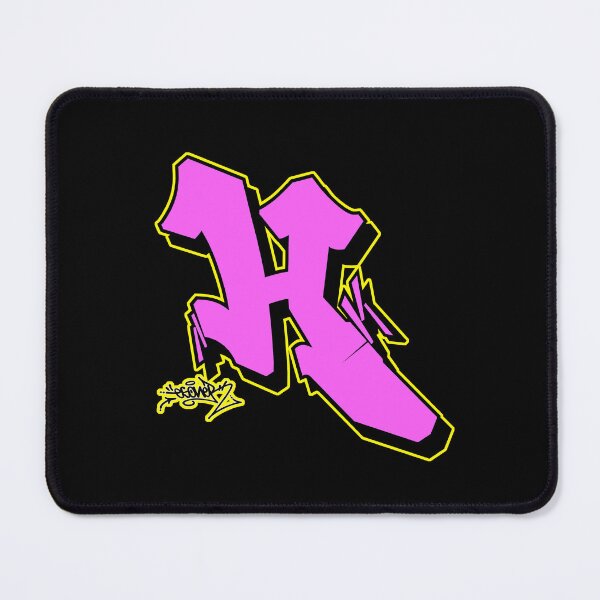 Item preview, PINK LETTER H BY ESONE URBAN GRAFFITI STREET STYLE  designed and sold by GraffitiBomberZ.