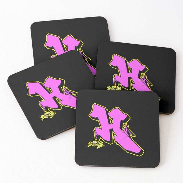 Item preview, PINK LETTER H BY ESONE URBAN GRAFFITI STREET STYLE  designed and sold by GraffitiBomberZ.