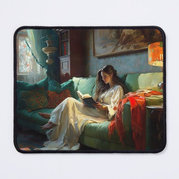 Item preview, Book In Serenity, Vintage Art designed and sold by Lonesomefolk.