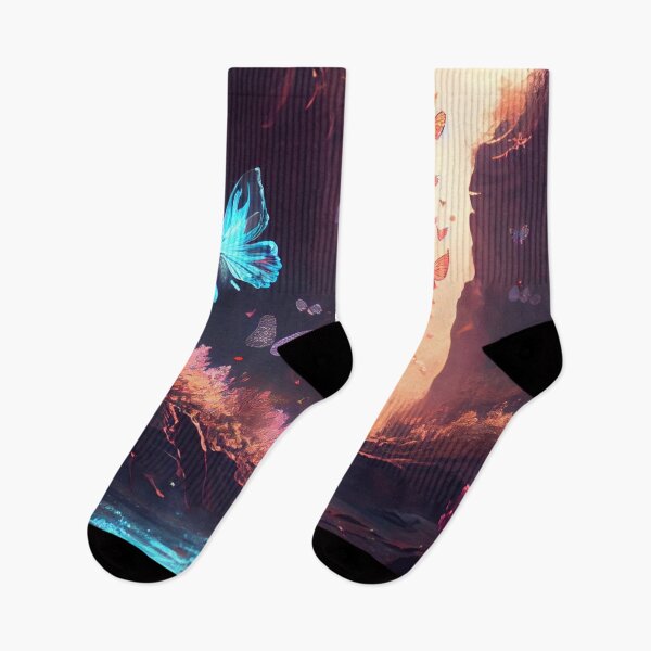 Item preview, Magical Butterflies Valley by the Waterfall M6 designed and sold by Goddess888.