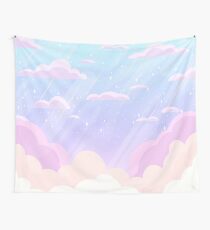 Pastell Himmel Wandbehang