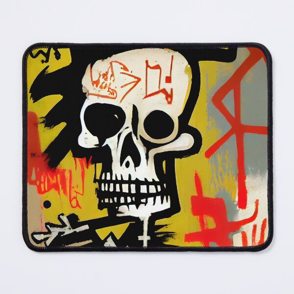 Item preview, Skull Graffiti Abstract Symphony - Neo Expressionism Graffiti Fusion Artwork designed and sold by ZickDezine.