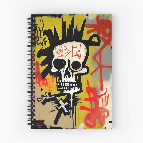 Item preview, Skull Graffiti Abstract Symphony - Neo Expressionism Graffiti Fusion Artwork designed and sold by ZickDezine.