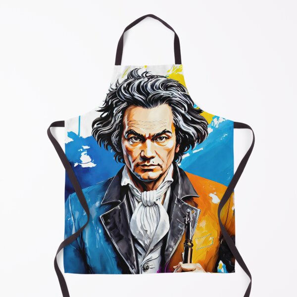 Item preview, Ludwig van Beethoven Portrait Abstract Modern Wall Art Printable Poster Canvas Print Poster Classic Decor Watercolour Acrylic Painting  designed and sold by William A. McCarthy.